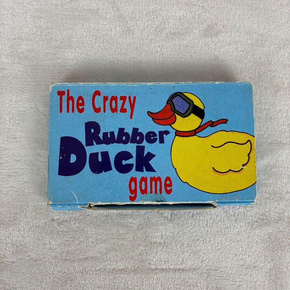 VTG 90’s Crazy Rubber Duck Game Puzzle Retro Educational Brain Teaser Game